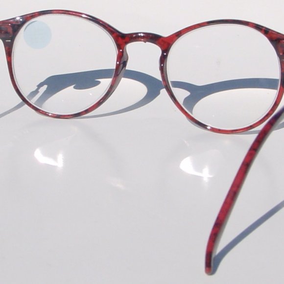 (NWT) Vintage 90's PC School Girl Reading Glasses +3.50 (S.Burgundy) - Picture 3 of 4